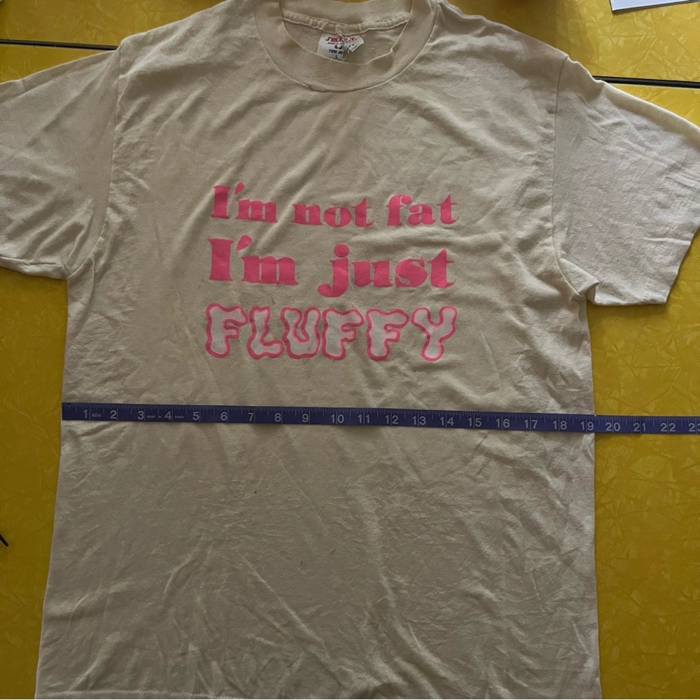 80s USA made Fluffy Graphic Tee